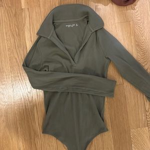 Abercrombie & Fitch Ribbed Bodysuit